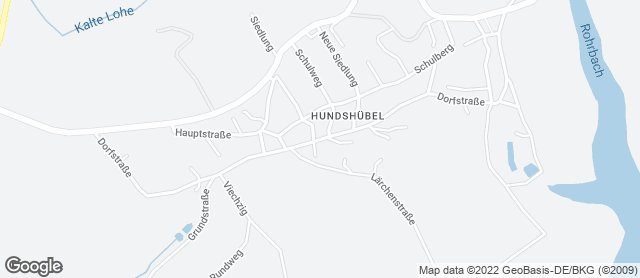 Karte mit Standort von Bäckerei Andreas Glöckner