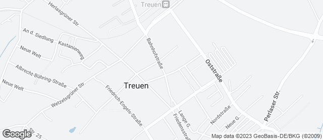 Karte mit Standort von Bäckerei Frisch