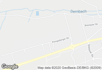 Karte mit Standort von Rewe Dierdorf