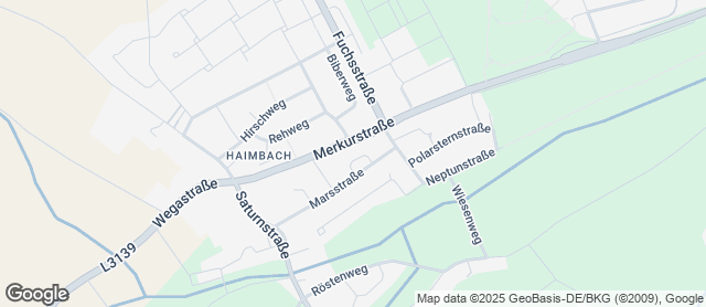 Karte mit Standort von Bäckerei Happ GmbH & Co. KG
