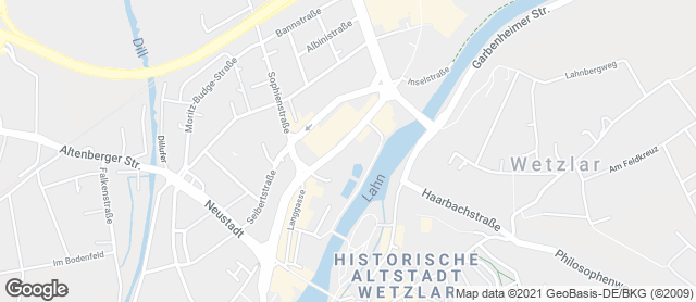 Karte mit Standort von Bäckerei Moos