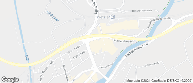 Karte mit Standort von Bäckerei Moos