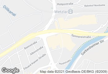 Karte mit Standort von Bäckerei Moos