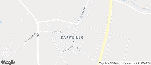 Karte mit Standort von Bäckerei Eberhard Valder
