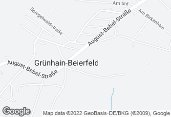 Karte mit Standort von Bäckerei Brückner OHG