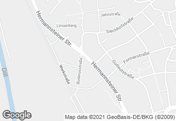 Karte mit Standort von Bäckerei Glässel