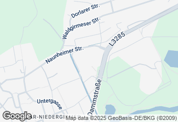 Karte mit Standort von Bäckerei Künkel GmbH  REWE