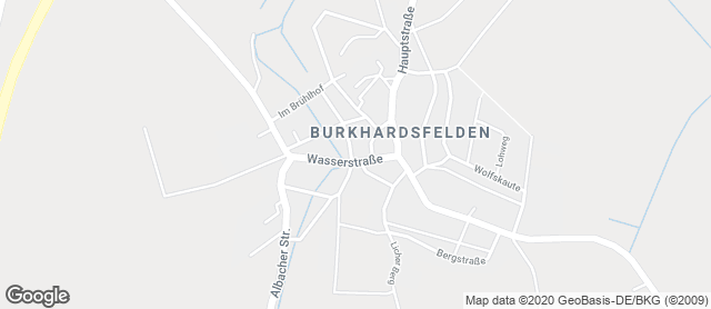 Karte mit Standort von Bäckerei Fleischer