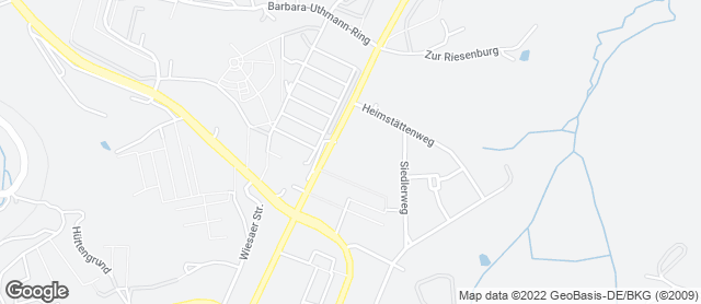 Karte mit Standort von Bäckerei Roscher - Netto Annaberg