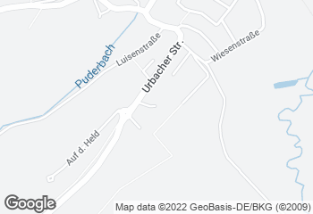 Karte mit Standort von Bäckerei "Die Lohners" - Puderbach
