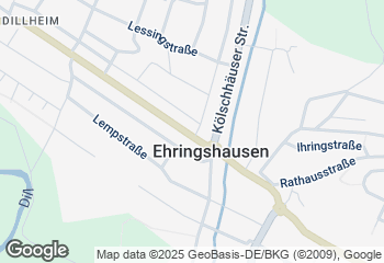 Karte mit Standort von Bäckerei Künkel GmbH  Ehringshausen