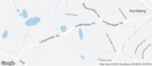 Karte mit Standort von Fachgeschäft Kirchberg / Edeka-Kirchberg