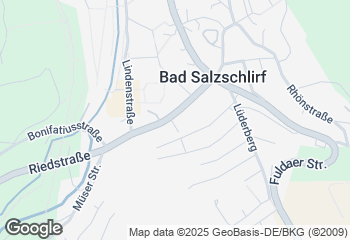 Karte mit Standort von Bäckerei Hisserich