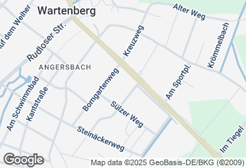 Karte mit Standort von Bäckerei Happ GmbH & Co. KG