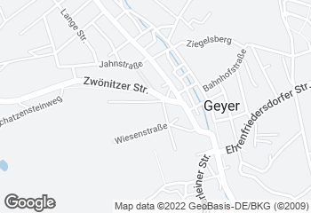 Karte mit Standort von Bäckerei Roscher - nah&gut Geyer