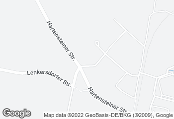 Karte mit Standort von Bäckerei Roscher - Kaufland Zwönitz
