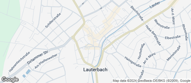 Karte mit Standort von Bäckerei Schrimpf