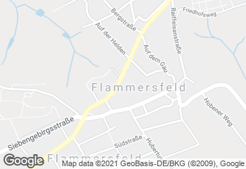 Karte mit Standort von Bäckerei - Cafe Grund