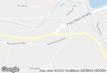 Karte mit Standort von Bäckerei Schulze