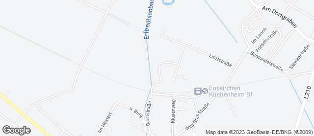 Karte mit Standort von Bäckerei-Konditorei Lennartz GmbH & Co. KG