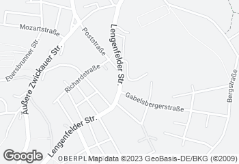 Karte mit Standort von Michas Naturbackstube bei Praxis für Fasten und Ernährung