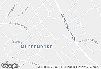 Karte mit Standort von DLS Vollkorn-Mühlenbäckerei auf dem Öko-Markt