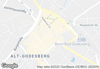 Karte mit Standort von Bäckerei Ferdinand Voigt GmbH Voigt – Bad Godesberg