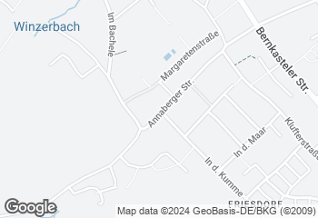 Karte mit Standort von Bäckerei Markmann