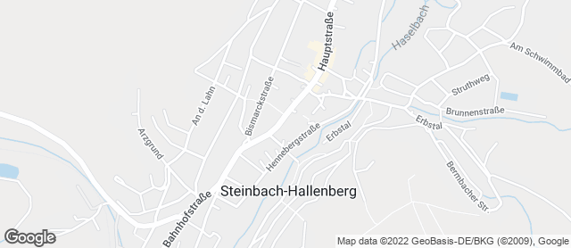 Karte mit Standort von Bäckerei Marr