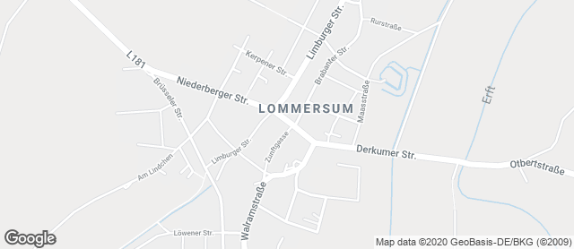 Karte mit Standort von Bäckerei Josef Halbekann