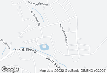Karte mit Standort von Bäckerei Roscher - Edeka Gelenau