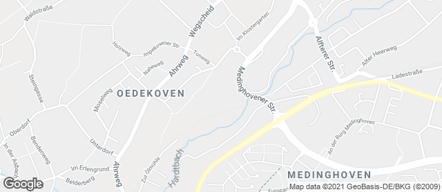Karte mit Standort von Nelles - die Backmanufaktur im Rewe Oedekoven