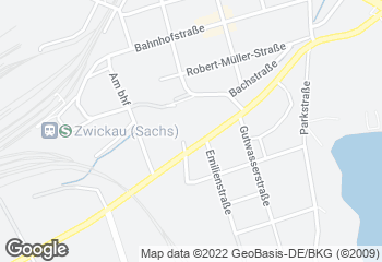 Karte mit Standort von Bäckerei Möbius GmbH & Co. KG