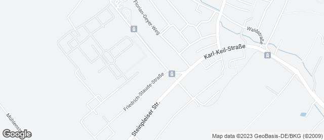 Karte mit Standort von Mühlenbäckerei Clauß GmbH - Filiale am HBK
