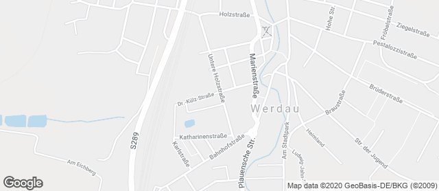 Karte mit Standort von Bäckerei & Konditorei Müller