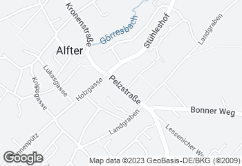 Karte mit Standort von Bäckerei Toni Kluth