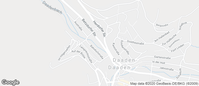 Karte mit Standort von Bäckerei Bauckhage