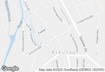 Karte mit Standort von Bäckerei Kaminiarz GmbH