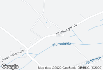 Karte mit Standort von Bäckerei Stach