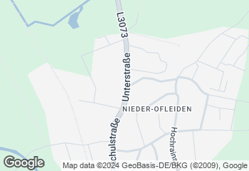 Karte mit Standort von Bäckerei Dickel  Nieder-Ofleiden - Cafe & Hotel