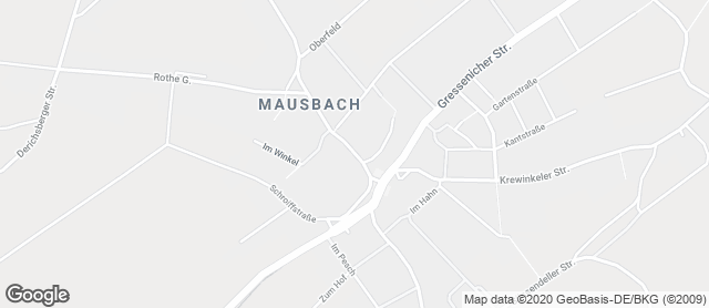 Karte mit Standort von Bäckerei Moss KG