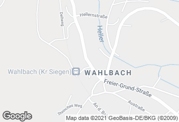 Karte mit Standort von Bäckerei Krumm