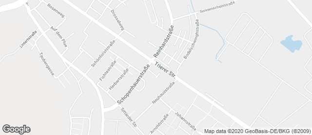 Karte mit Standort von Nobis Printen Trierer Straße 360