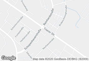 Karte mit Standort von Nobis Printen Trierer Straße 360