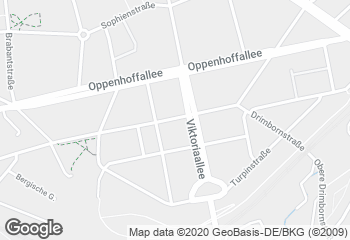 Karte mit Standort von Bäckerei Moss KG