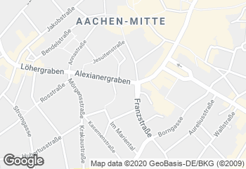 Karte mit Standort von Die Biobäckerei Schomaker Backshop am Denn´s Biomarkt