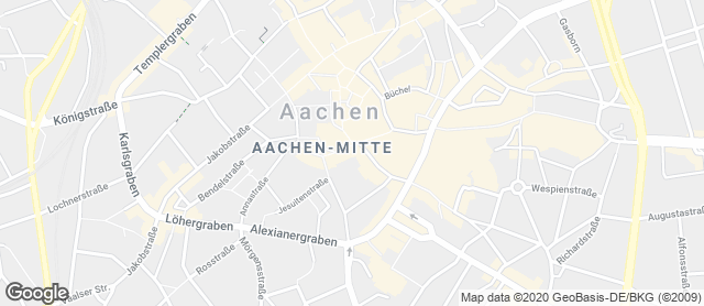 Karte mit Standort von Nobis Printen Münsterplatz