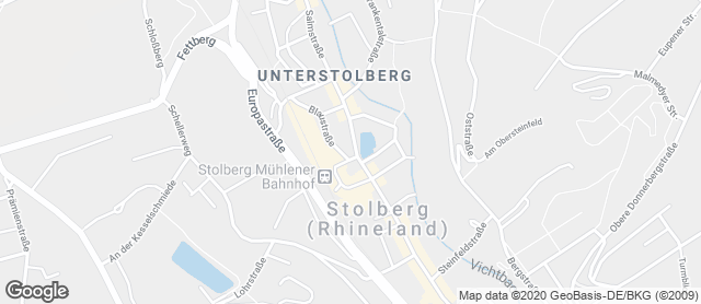 Karte mit Standort von Bäckerei Moss KG