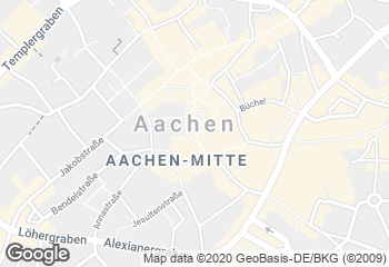 Karte mit Standort von Bäckerei Moss KG
