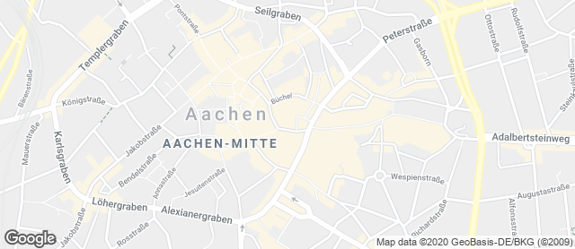 Karte mit Standort von Printenbäckerei Klein